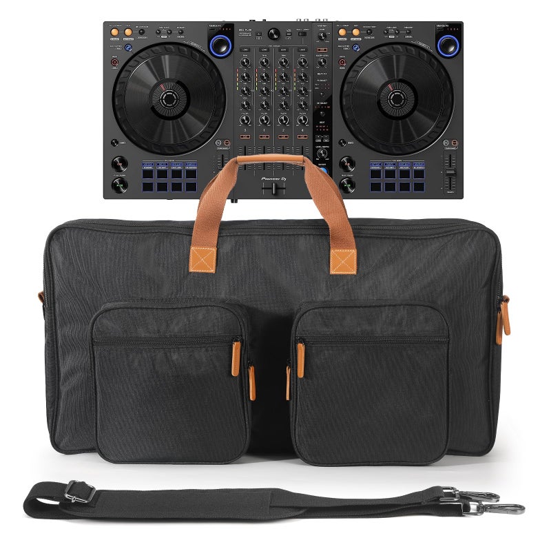 OUKNAK Protector Bag Storage Case Tote Bag for Pioneer DJ DDJFLX6 Travel Carrying Case for Pioneer DJ DDJFLX6GT or DDJ800 Compact DJ Controller Padded Carry Case - Image 2