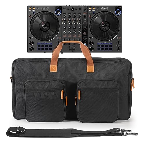 OUKNAK Protector Bag Storage Case Tote Bag for Pioneer DJ DDJFLX6 Travel Carrying Case for Pioneer DJ DDJFLX6GT or DDJ800 Compact DJ Controller Padded Carry Case - Image 1