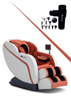 RefreshUs + Gun Massager | 6 Auto Programs | Full Body Airbags | Built in Heat | Deep Tissue and Percussion
