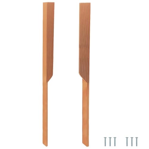 VOLO Cabinet Handle – Multi-Use Pull Handle for Wardrobes, Drawers, Sliding Closets, and Doors in Kitchen, Office, Bedroom (SAC-59) (1 Pair Left & Right) (Rose Gold, 900MM (36 Inch)) - Image 1