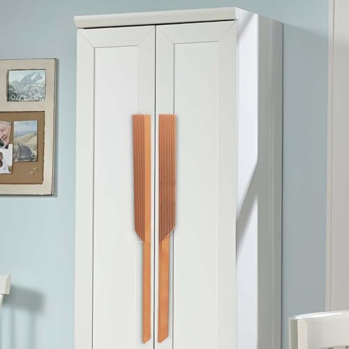VOLO Cabinet Handle – Multi-Use Pull Handle for Wardrobes, Drawers, Sliding Closets, and Doors in Kitchen, Office, Bedroom (SAC-59) (1 Pair Left & Right) (Rose Gold, 900MM (36 Inch)) - Image 4