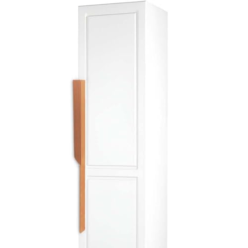 VOLO Cabinet Handle – Multi-Use Pull Handle for Wardrobes, Drawers, Sliding Closets, and Doors in Kitchen, Office, Bedroom (SAC-59) (1 Pair Left & Right) (Rose Gold, 900MM (36 Inch)) - Image 5
