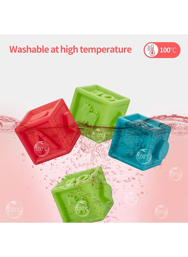 PLAYGO كتل حسية للتكديس - 8 قطع - Image 4