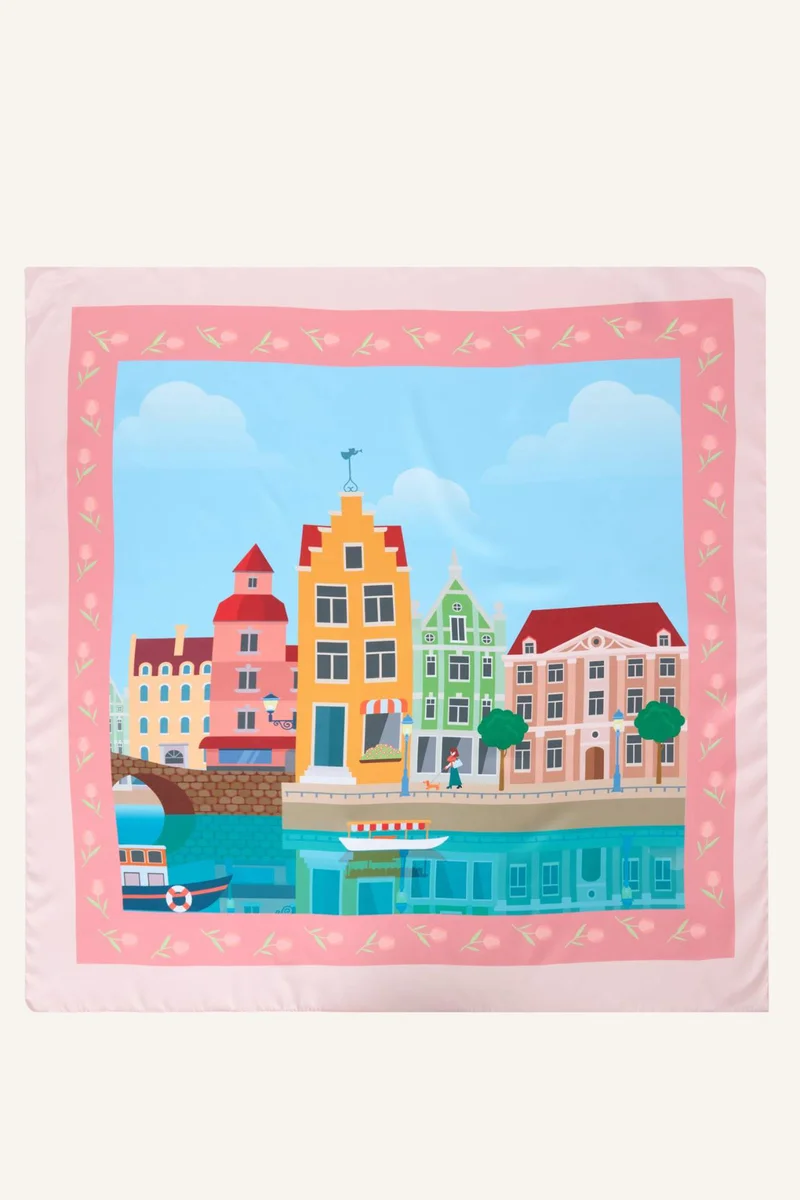 ديفاكتو Woman Printed Foulard
