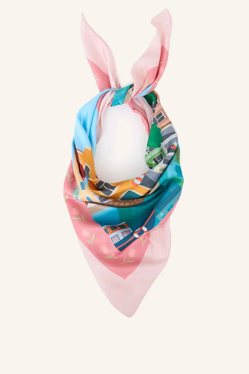 ديفاكتو Woman Printed Foulard
