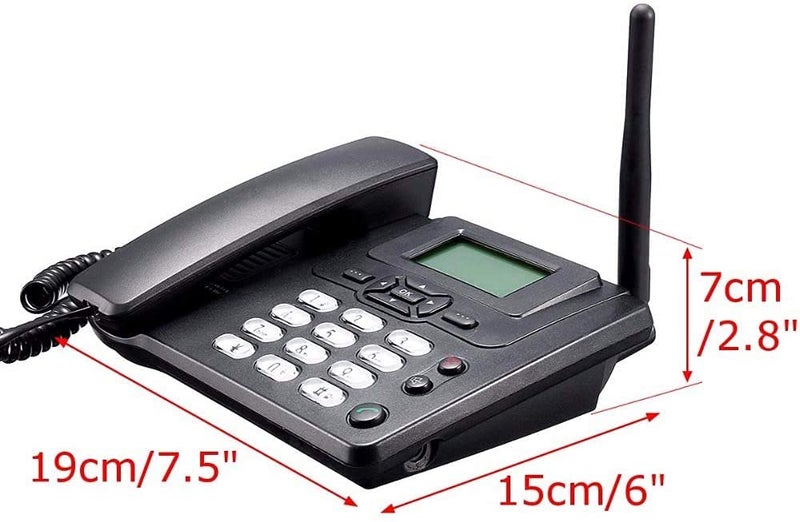 Exxelo (Now OR Never New with 12 Years Warranty) GSM Desktop Phone for Office/Home with S Radio - Image 3