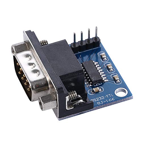 ANMBEST 2PCS MAX3232 3.3V to 5V DB9 Male RS232 Serial Prot to TTL Converter Module Root Connector for Arduino Raspberry Pi and Microcontrollers - Image 2