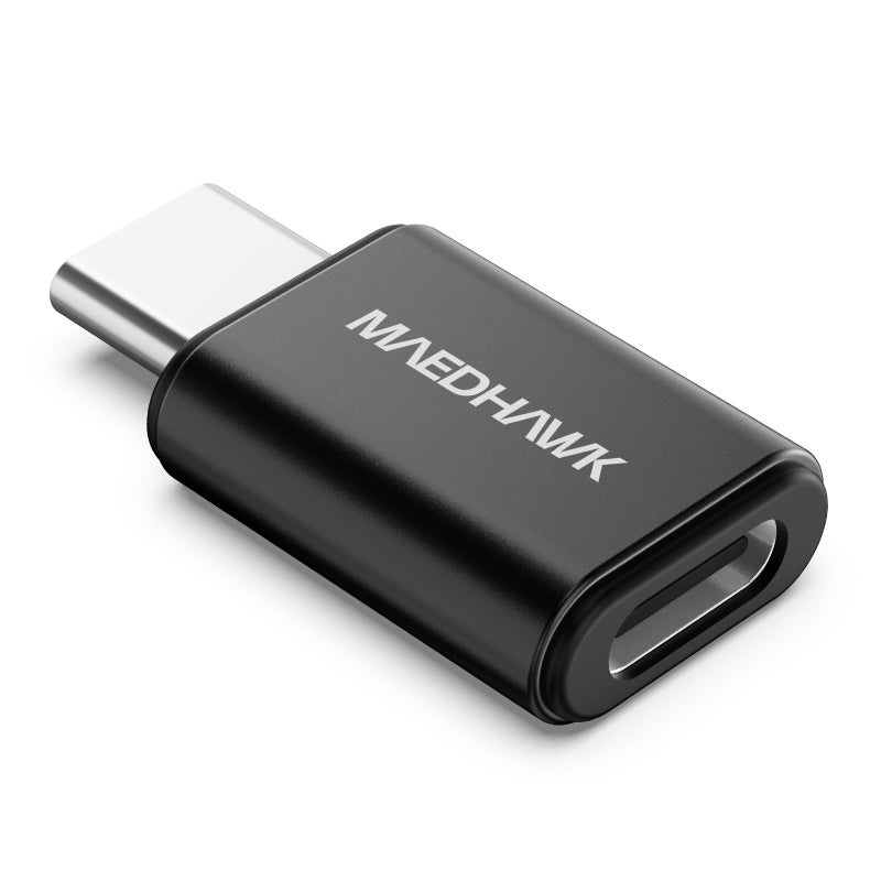 MaedHawk Bypass Motorcycle CarPlay Bluetooth Headset Adapter with Passthrough USB-C Charging Port - Image 1