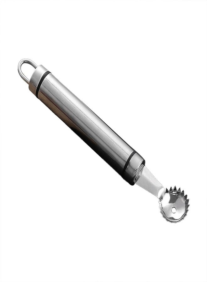 baolaili Stainless Steel Strawberry Huller,silver Multi Function Strawberry Huller and Tomato Stem Corer Tool,for Strawberry,Tomato,Vegetable and Fruit Corer Practical Kitchen Tool - Image 1