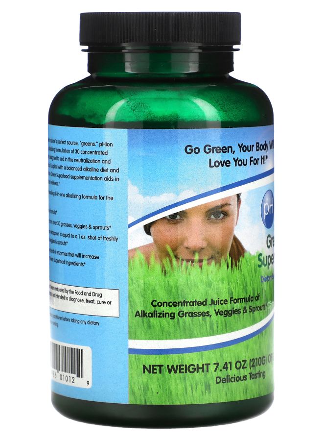 pHion Balance Green Superfood Powder 7.41 oz (210 g) - Image 2