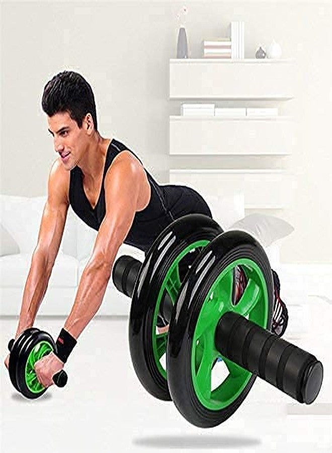 Nirency Abs Roller for Men Gym, Ab Wheel Roller for Men, Roller for abs workout, Abdominal Exercise Equipment for home (Multi Colour) - Image 1