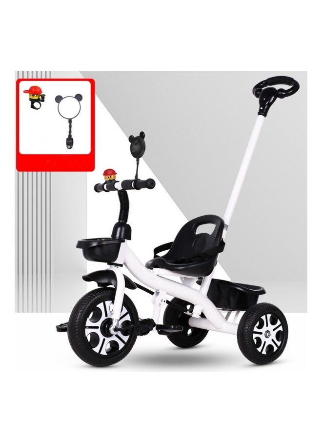 MIXDE - 3-in-1 Kids Tricycle, Toddler Trike Bike - Perfect Ride-On Tricycle with Removable Parent Handle, Backrest, Safety Belt for Children Boys & Girls - Image 1