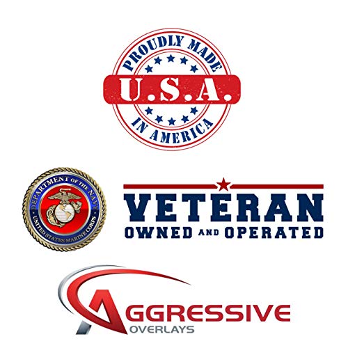 Aggressive Overlays تغطيات ملونة تناسب: 2014-2021 جيب جراند شيروكي ضوء الفرامل الثالث تينت | أغطية عاكس الصدام الخلفي متوافقة مع 14' - 21' جيب جراند شيروكي (داكن مدخن) - Image 4