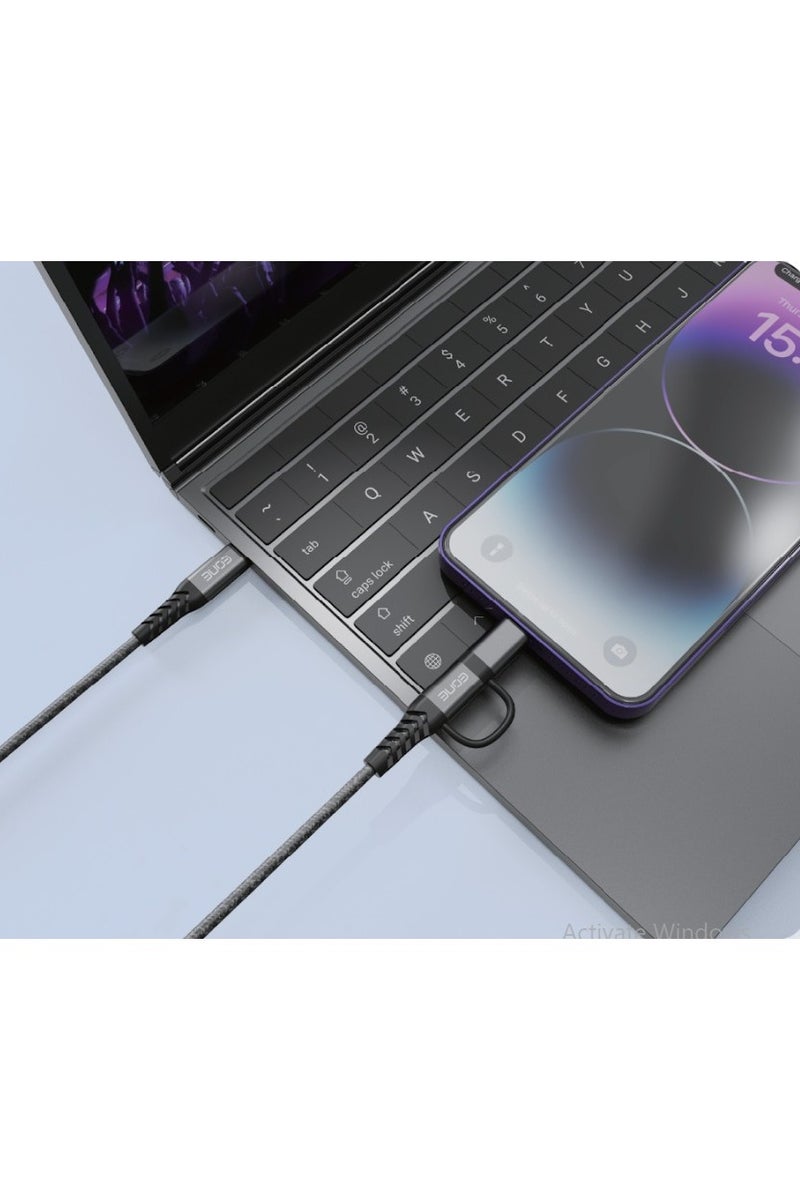 Eone Apple-Certified 2-in-1 Fast Charging Cable – Dual Charging Power in One Sleek Design - Image 4