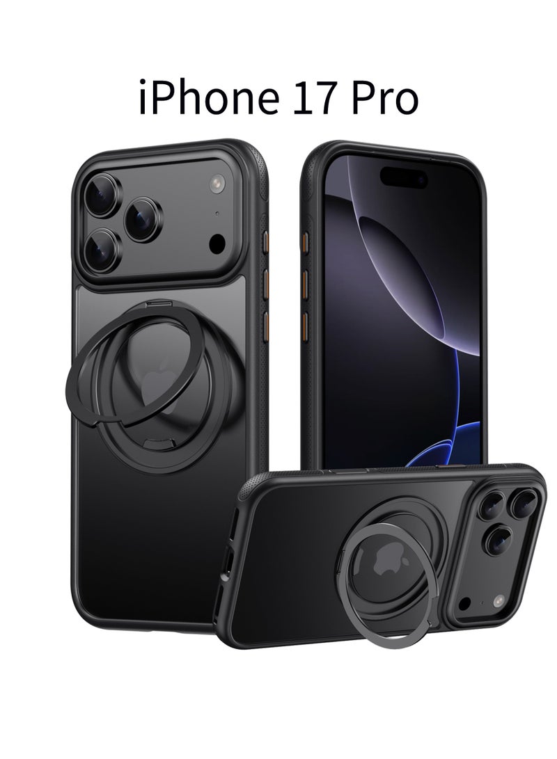 Rock Pow Case for iPhone 17 PRO [360° Ring Stand] [Compatible with Magsafe] Shock Proof Drop Protection Slim Magnetic iPhone 17 PRO Phone Case for Men WomenCase for iPhone 17 PRO [360° Ring Stand] [Compatible with Magsafe] Shock Proof Drop Protection Slim Magnetic iPhone 17 PRO Phone Case for Men WomenCase for iPhone 17 PRO [360° Ring Stand] [Compatible with Magsafe] Shock Proof Drop Protection Slim Magnetic iPhone 17 PRO Phone Case for Men Women - Image 1