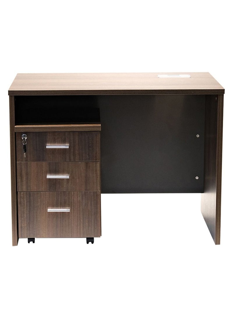 HUIMEI Huimei BT-120 Office Table Brown Color  - Image 1