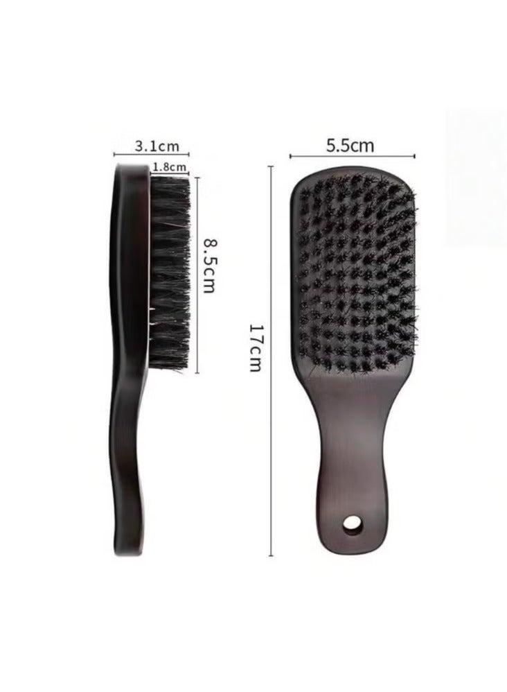 Barber's styling beard hair wooden brush - Image 3