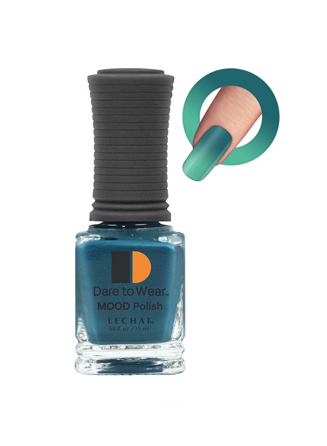 Lechat Color Changing Nail Polish 15ml Glossy Super Shine Nail Lacquer 15ml Fast Dry Long Lasting Nail Enamel Temperature Change Mood Color Polish Nail Art No Need UV LED Lamp No curing Manicure Nail Paint - Image 1