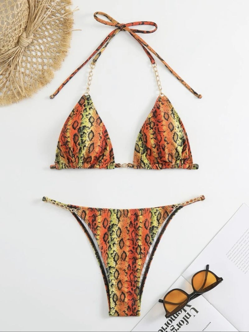2024 New Cross Lace Swimsuit Bikini - Image 4