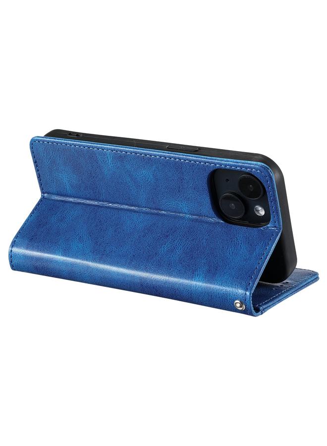 S-TOP Case For iPhone 14 Simple 6-Card Wallet Leather Phone Case - Image 5