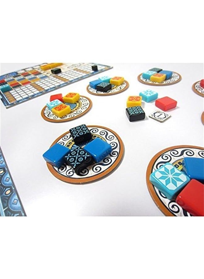 Azul: A Strategic Tile-Placement Game for Family Fun - Perfect for Kids and Adults, Ages 8+. 2-4 Players, 30-45 Minute Playtime. Made with Quality.  - Image 2
