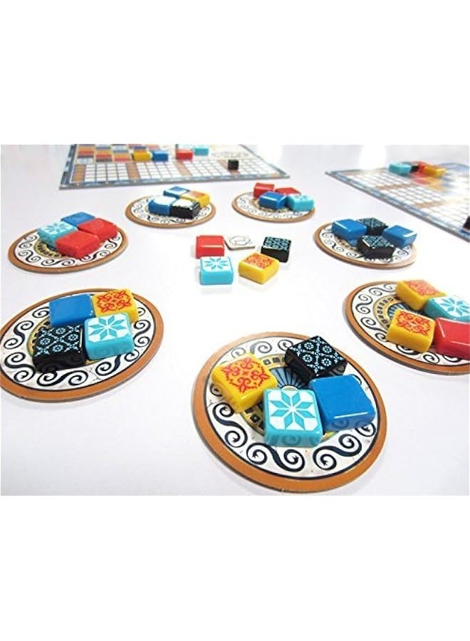 Azul: A Strategic Tile-Placement Game for Family Fun - Perfect for Kids and Adults, Ages 8+. 2-4 Players, 30-45 Minute Playtime. Made with Quality.  - Image 4