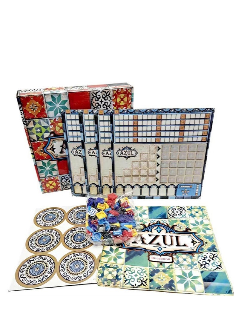 Azul Tile-Placement Game for Family Fun - Perfect for Kids and Adults, Ages 8+. 2-4 Players, 30-45 Minute Playtime. - Image 2