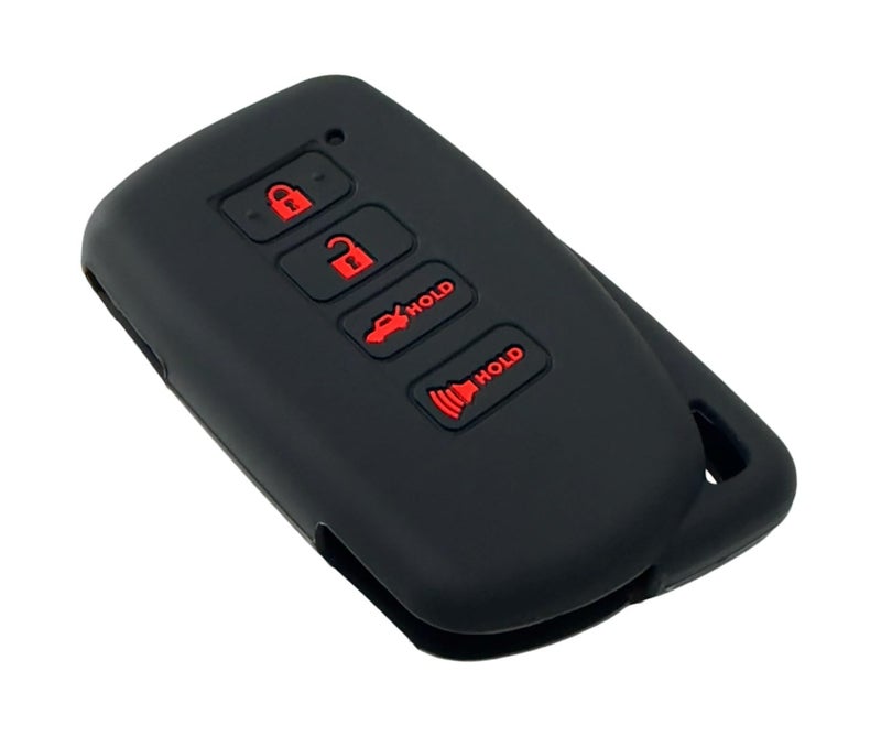 REPROTECTING Silicone Rubber Key Fob Cover Compatible with 2013-2021 Lexus ES300h ES350 GS350 GS450h IS200t IS300 IS350 LX570 NX200t NX300h RC350 RX350 RX450h HYQ14FBA - Image 5