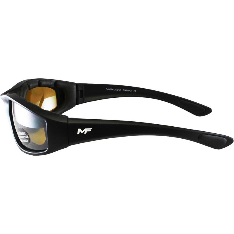 MF Payback Sunglasses (Black Frame/Driving Mirror Lens) - Image 3