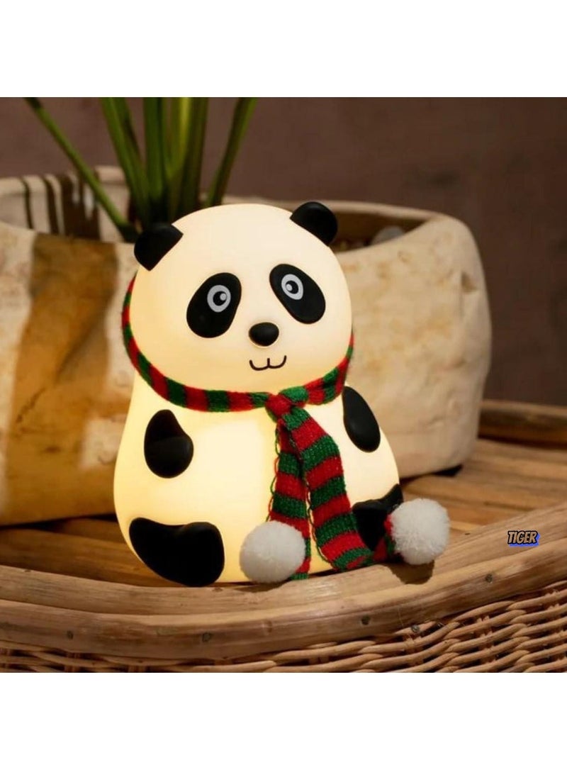 JAJEEK Panda Lamp with Color Changing Light – USB Rechargeable Night Light for Kids Rooms, Soft LED Glow, Perfect for Sleep, Nursery, and Child’s Bedroom Decor – Fun, Customizable Glow to Match Mood and Room Theme - Image 2