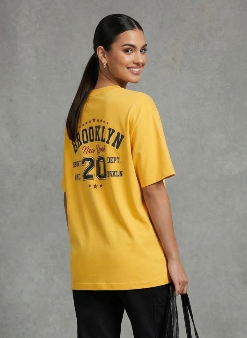 نوبيرو Nobero Oversized Printed T-shirt - Image 3