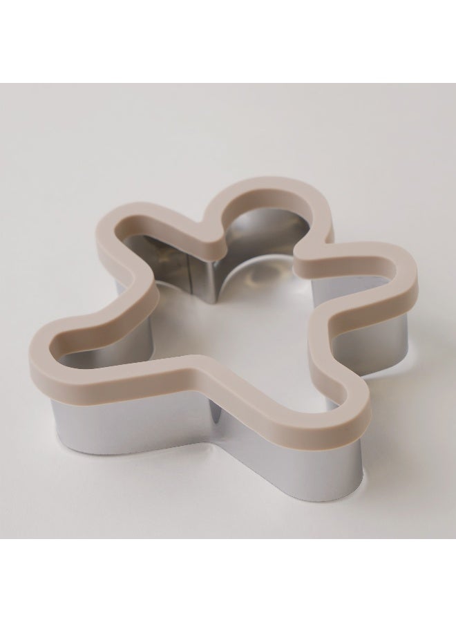 ألبرتو طقم قطاعات بسكويت ستانلس ستيل 4 قطع، كريمي - Image 4