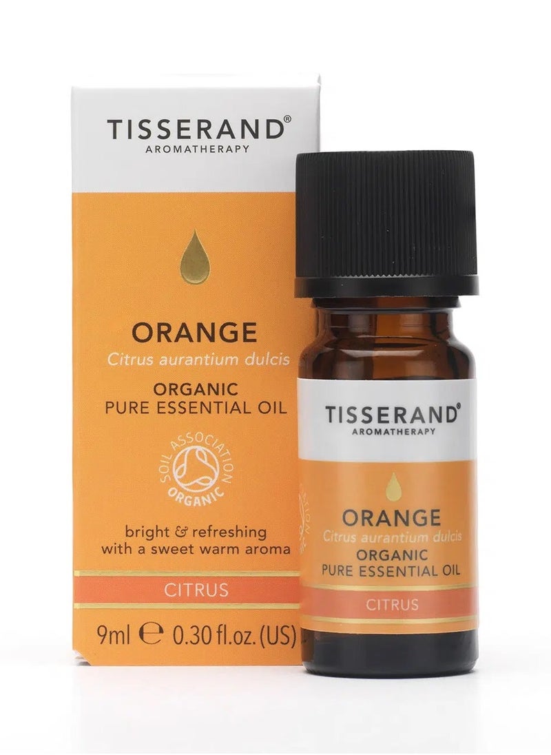 Tisserand Aromatherapy - Orange Organic Pure Essential Oil 9ml - Image 1
