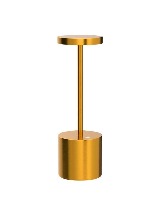 GOGOGO 2 Pack Cordless Table Lamp Rechargeable, 5000mAh Battery Operated Portable Table Light,Dimming LED Table Lamp for Restaurant/Patio/Outdoor(Gold) - Image 4