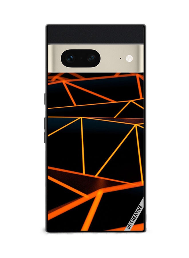 VR CREATIVE غطاء حماية لجهاز جوجل بيكسل 7 بتصميم متعدد الألوان - Image 1