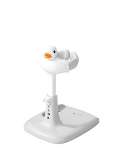 Generic Safe Baby Bath Stand – Hands Free Anti Slippery Adjustable Shower Chair for Toddlers Adjustable Plastic Baby Bath Tower Safe Standing Chair Toddler Shower Free Mother's Hands Clean Bath Function  - Image 3