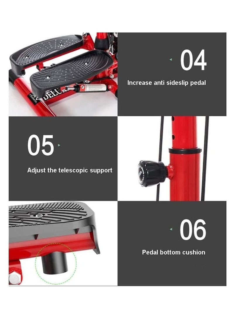 ULTIMAX Aerobic Stepper With Ropes Waist Twister - Image 5