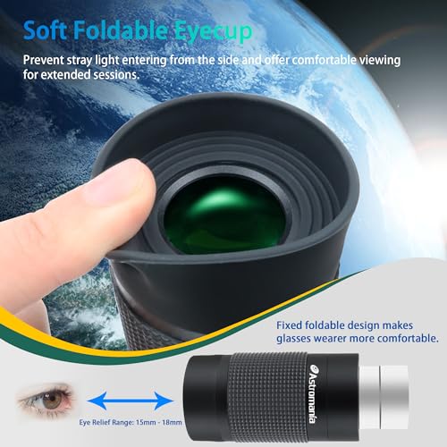 Astromania Zoom Eyepiece for Telescope, 8-24mm Wide Field Zoom Eyepiece Variable Power Design with T Thread for Astrophotography, Compatible with Telescope That Accept Telescope Eyepiece 1.25 Inch - Image 5