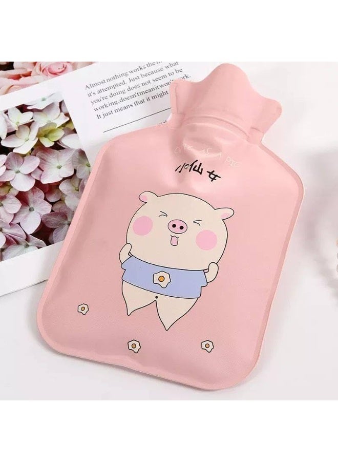 Simple Premium Rubber Hot Water Bottle (Multicolor) Great for Pain Relief, Hot and Cold Therapy, Made of BPA Free Natural Rubber - Durable Hot Water Bottle - Image 2