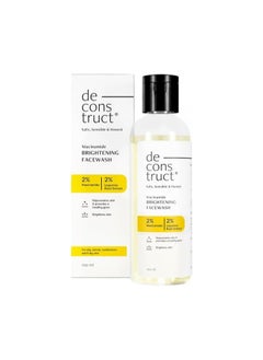 Deconstruct Niacinamide Brightening Face Wash | 2% Niacinamide+2% Liquorice Root Extract | Fragrance-free Face Wash for Tan Removal & Glowing Skin | pH Balanced & SLS & Paraben Free | 100 ml - pzsku/ZB866D8298E8D4E09AEE6Z/45/_/1714671300/fc562611-568c-4897-8967-3e86a9fbd74f