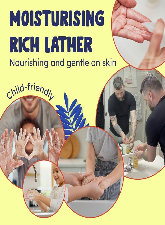 Originally Yellow Hand Soap Infused with Organic Lemon | Gentle Hand Soap |, 16 Fl Oz (3-Pack) - Image 4