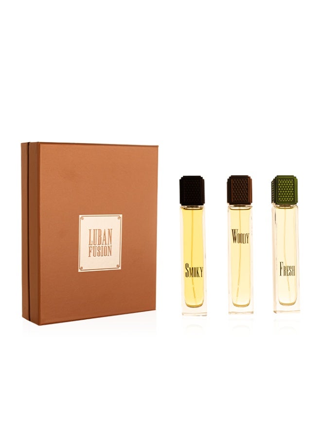 جنيد للعطور مجموعة لبان فيوشن - للجنسين -  عطور بخاخ - 50 مل - Image 1