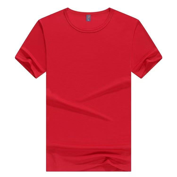Breathable Quick-Dry Crew Neck T-Shirt for Men, Women, and Children with Logo Embroidery for Corporate Events and Election Campaigns Wholesale - Image 1