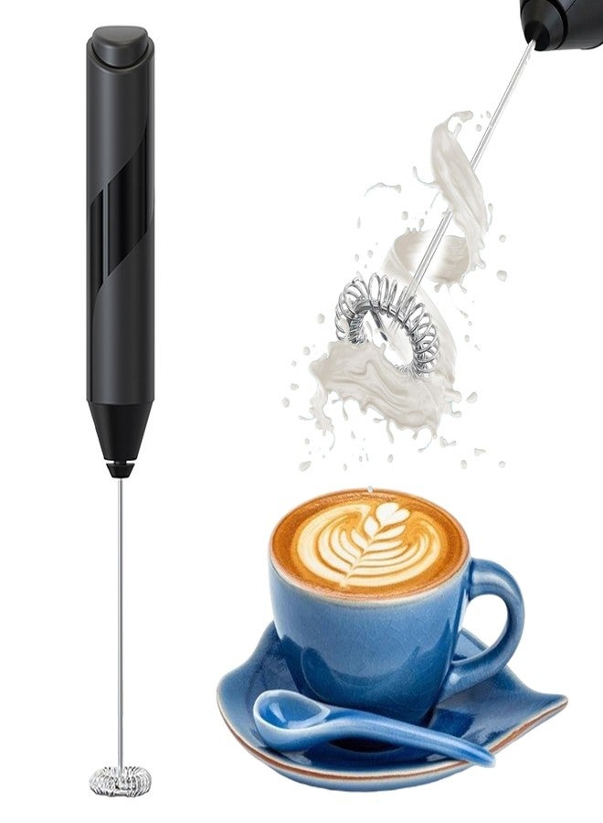 ALPSPEAKS Handheld Milk Frother Wand - Electric Whisk Frother for Coffee Battery Operated - Drink Stirrer Electric Frothers Handheld - Drink Mixer - Coffee Mixer Wand - Image 1