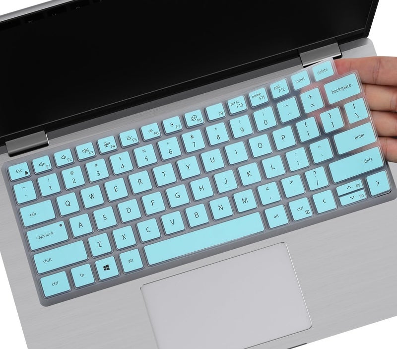 CaseBuy Keyboard Cover for Dell Latitude 5420 5430 5431 5440 5450 3440 3450 14, Latitude 7420 7430 7440 7450 7410 7650 7640 14 & 15.6, Latitude 9510 9520 9420 9430, Latitude 7520 15.6 Keyboard Skin, Mint - Image 1