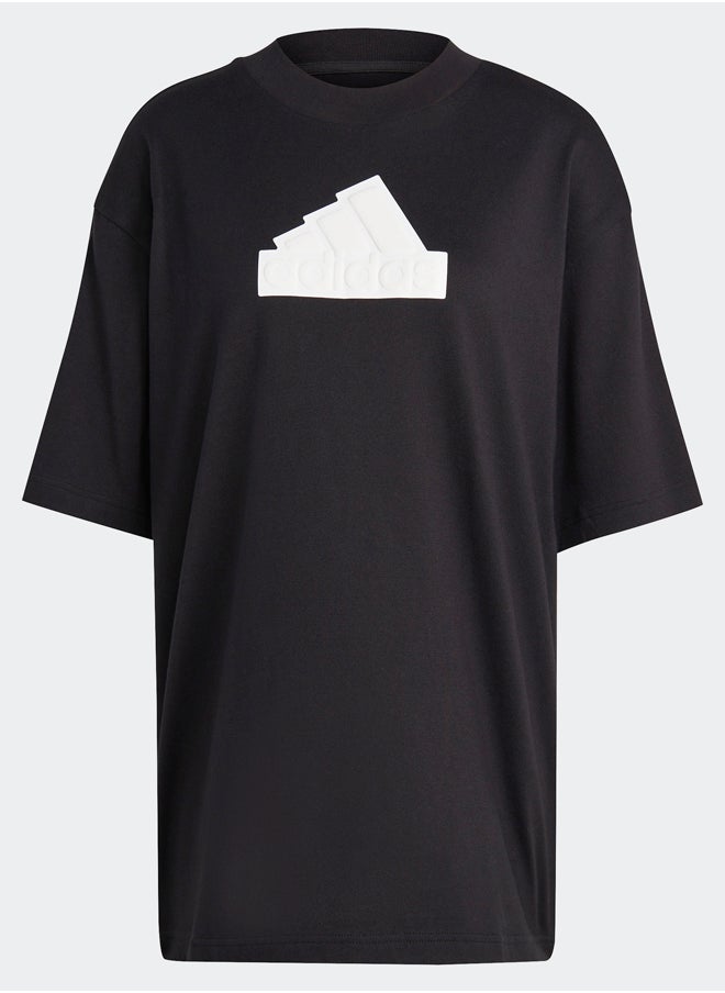 Adidas - Future Icons Badge Of Sport Boyfriend T-Shirt - Image 1