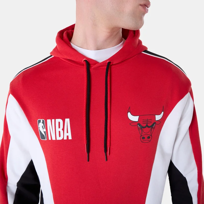 NEW ERA Red Men's NBA Graphic Chicago Bulls Hoodie for Men | Best Price UAE