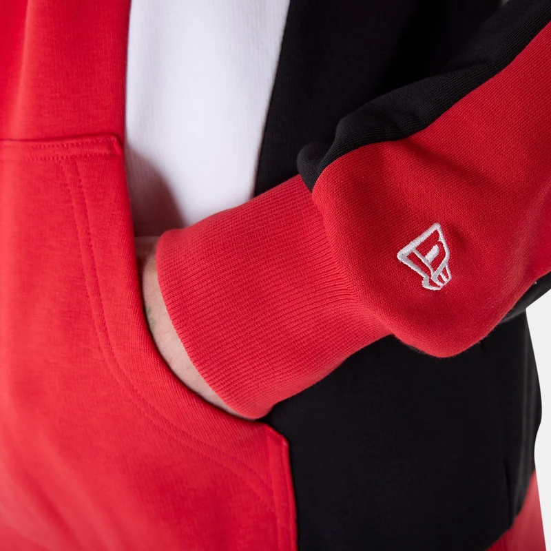 NEW ERA Red Men's NBA Graphic Chicago Bulls Hoodie for Men | Best Price UAE