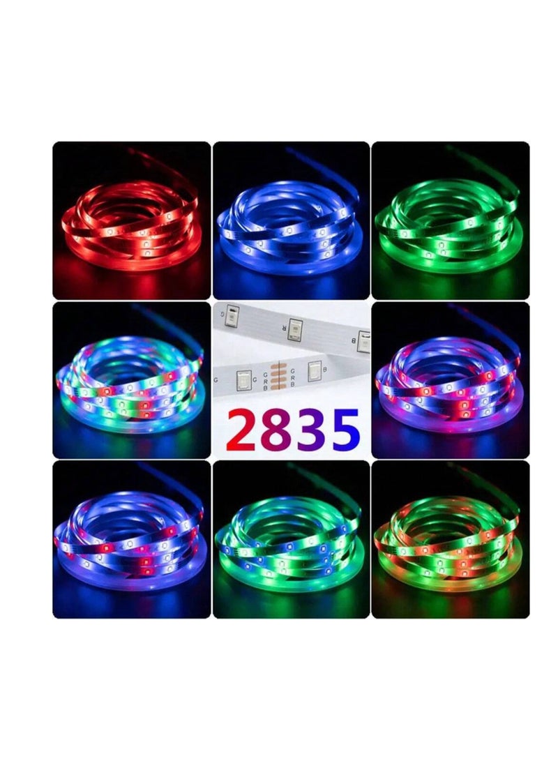 LED Strip Light | TV Backlight | Computer Lighting | Home Decor Lighting | 5M LED Strip | Room Decor | Gaming Setup Lights | Flexible LED Light | Ambient Lighting | Desk Lighting - Image 2