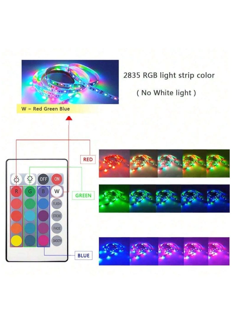 LED Strip Light | TV Backlight | Computer Lighting | Home Decor Lighting | 5M LED Strip | Room Decor | Gaming Setup Lights | Flexible LED Light | Ambient Lighting | Desk Lighting - Image 5